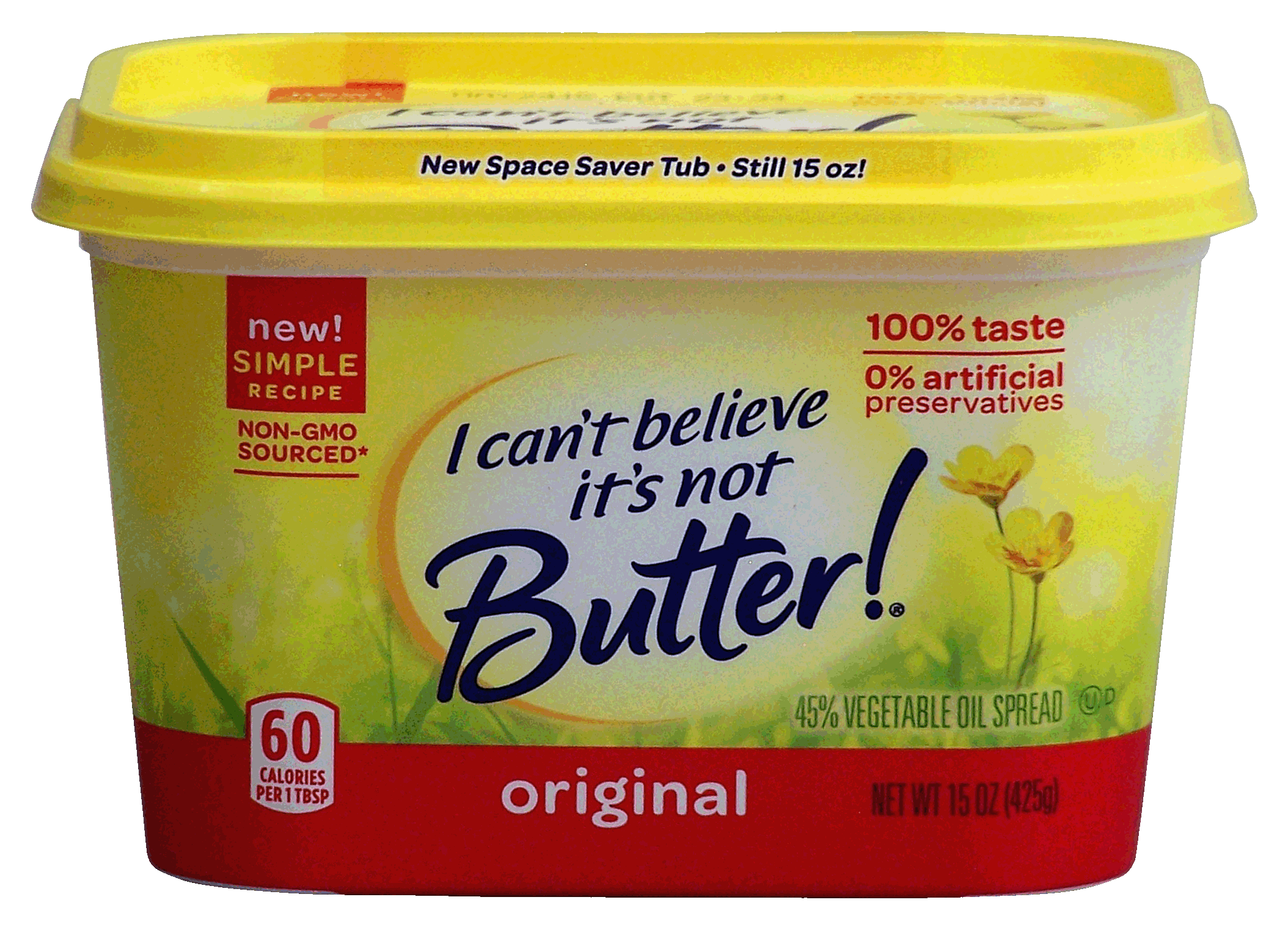 I Can't Believe It's Not Butter! Spread Original w/Sweet Cream Buttermilk Full-Size Picture